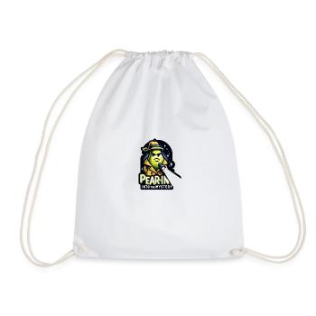 Pearin into the Mystery - Drawstring Bag - white - Front