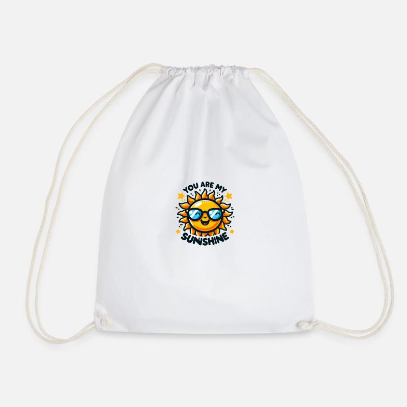 Tu es mon rayon de soleil - Sac de sport léger - blanc