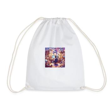 geek studio - Sac de sport léger - blanc - Devant