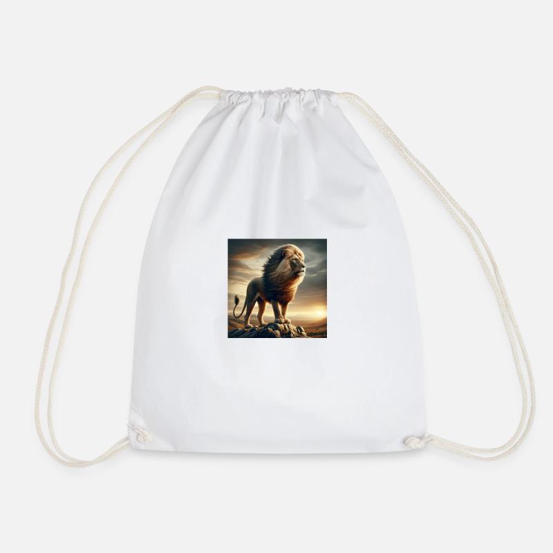 Lion - Sac de sport léger - blanc