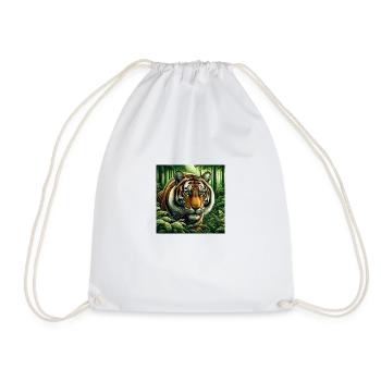 Tigre - Sac de sport léger - blanc - Devant