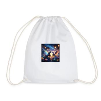mystical creatures - Drawstring Bag - white - Front