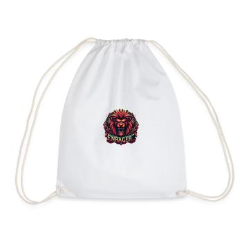 Living Like a Leo - Drawstring Bag - white - Front