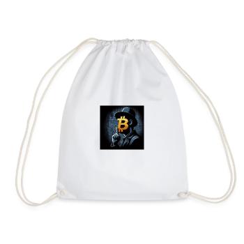 Bitcoin - Turnbeutel - Weiß - Vorne