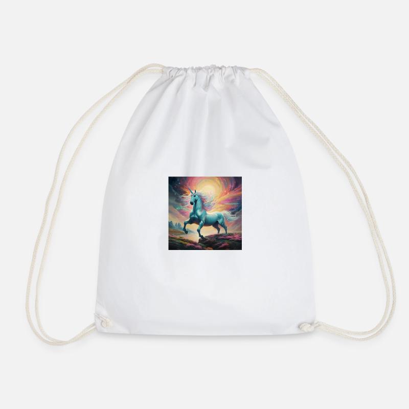 Licorne 1 1 - Sac de sport léger - blanc