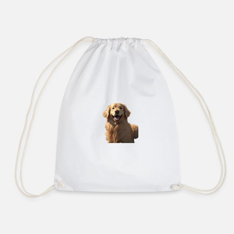 Golden Retriever - Turnbeutel - Weiß