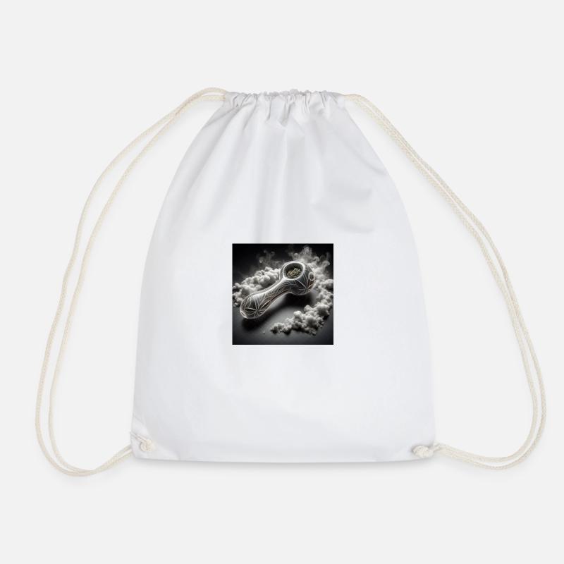 logo pipe - Sac de sport léger - blanc