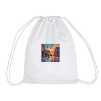 Urban Chic: Exploring the Streetwear Phenomenon - Sac de sport léger - blanc - Devant