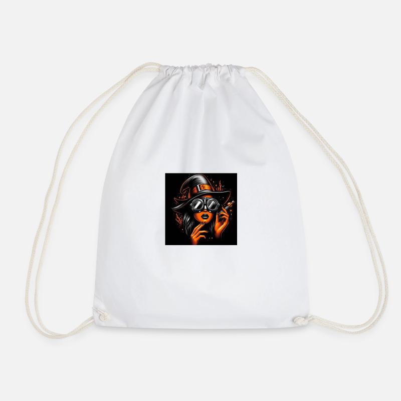 SORCERER - Drawstring Bag - white