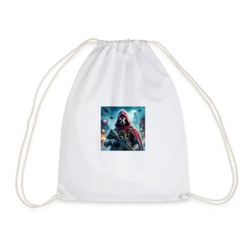 Guardian - Drawstring Bag - white - Front