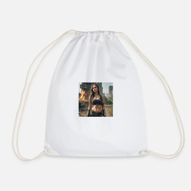 Femme Apocalypse - Sac de sport léger - blanc