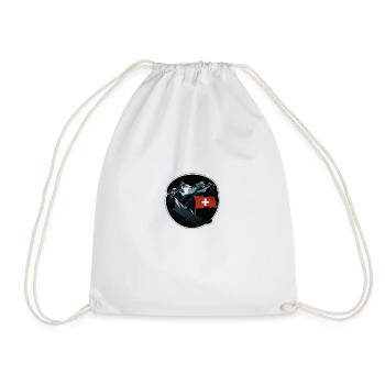 Drapeau suisse - Sac de sport léger - blanc - Devant