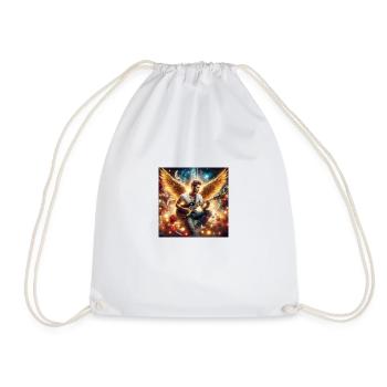 guitar - Sac de sport léger - blanc - Devant