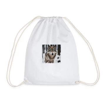 Loup - Sac de sport léger - blanc - Devant