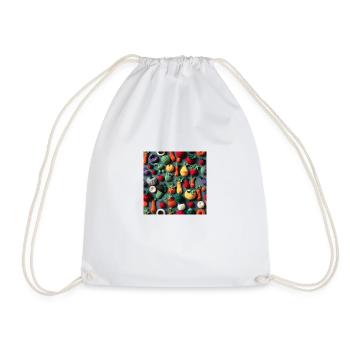 Légumes - Sac de sport léger - blanc - Devant