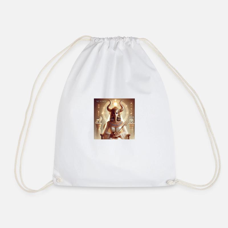 Goddess #1 - Drawstring Bag - white