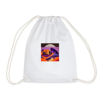 Mysteries of the desert - Drawstring Bag - white - Front