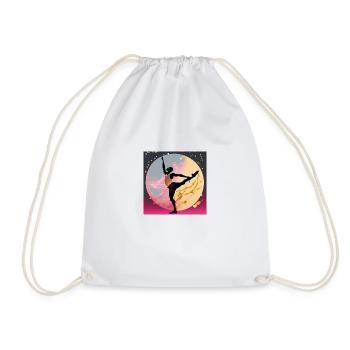 Passion for dance - Drawstring Bag - white - Front