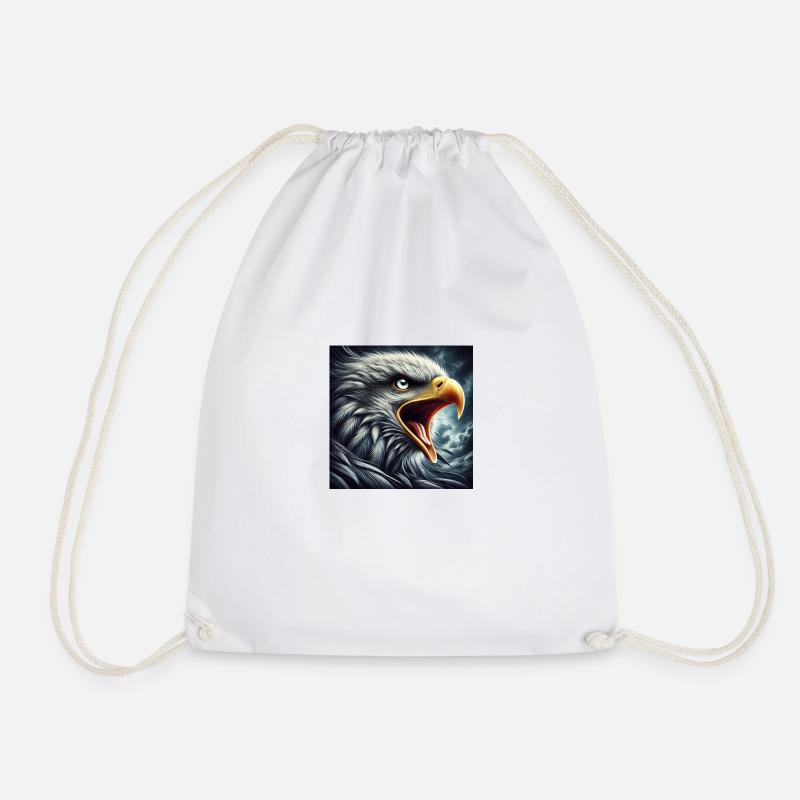 adler wolke - Turnbeutel - Weiß