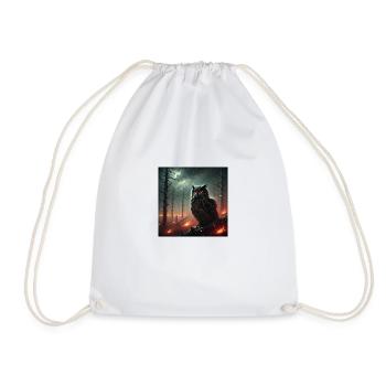 PRIMAL HIBOU - Sac de sport léger - blanc - Devant