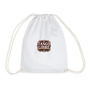TANGO LIBRE - Drawstring Bag - white - Front