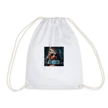 Viking Guns - Drawstring Bag - white - Front