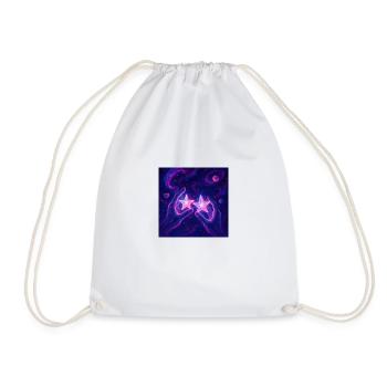 Stardust Connection - Drawstring Bag - white - Front