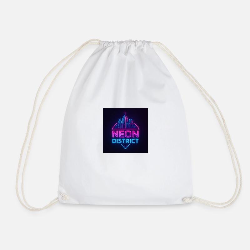 NDSTRKT - Drawstring Bag - white