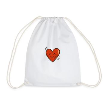 Leaping Heart – Quand l’amour danse - Sac de sport léger - blanc - Devant