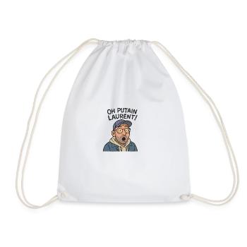 Oh Laurent 2 - Sac de sport léger - blanc - Devant