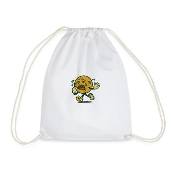 Drama Queen – When Everything Is Too Much - Drawstring Bag - white - Front