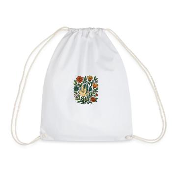 Envol folk - Sac de sport léger - blanc - Devant