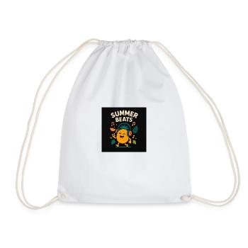 Ananas DJ – Summer Beats - Sac de sport léger - blanc - Devant