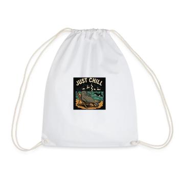 Chill - Drawstring Bag - white - Front