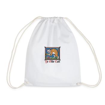 Ye Olde Catt - Sac de sport léger - blanc - Devant