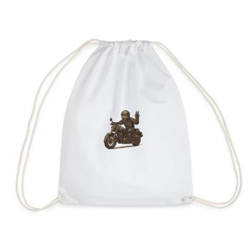 Motard 2 - Sac de sport léger - blanc - Devant