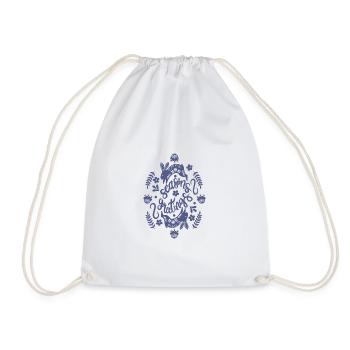 Seasons greetings - Drawstring Bag - white - Front
