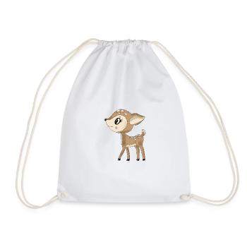 Chevreuil - Sac de sport léger - blanc - Devant