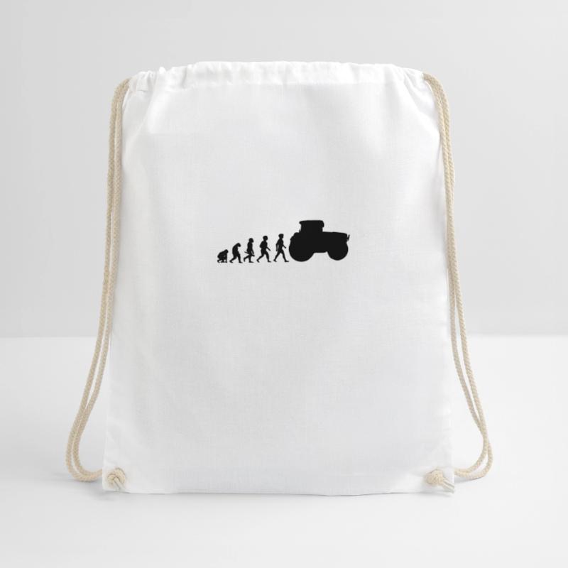 Evolution Traktor Traktor Traktor Turnbeutel