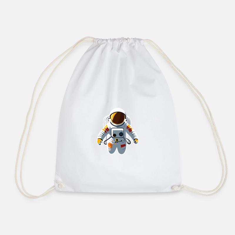 Astronaut - To the moon - Turnbeutel - Weiß