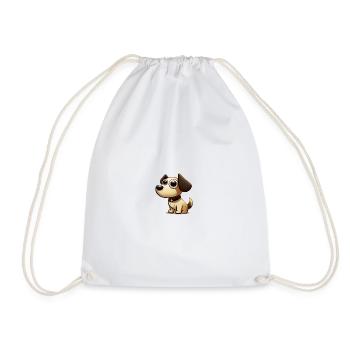 Dogs - Drawstring Bag - white - Front