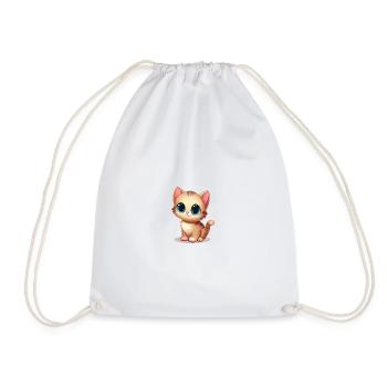 Kittens - Drawstring Bag - white - Front