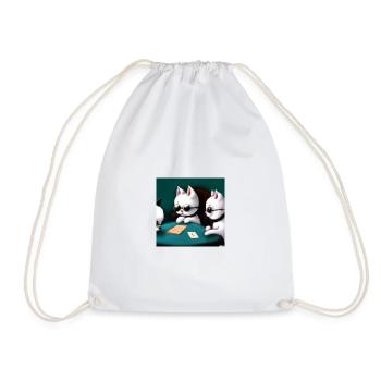 Félin - Sac de sport léger - blanc - Devant
