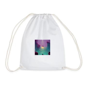 Love story - Drawstring Bag - white - Front