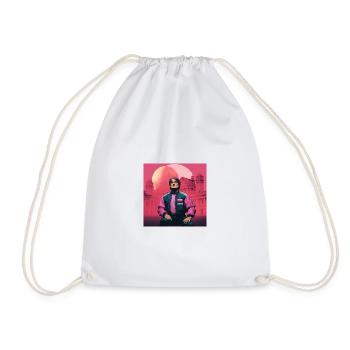 Italian Vaporwave à Florence - Sac de sport léger - blanc - Devant