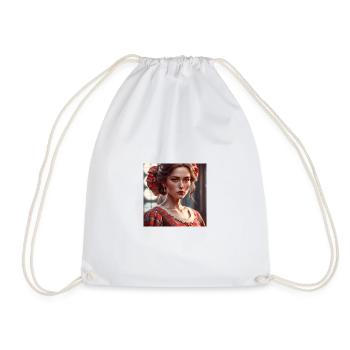 Lady in red - Sac de sport léger - blanc - Devant