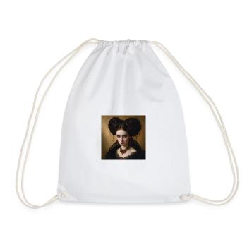 Vampire femelle - Sac de sport léger - blanc - Devant