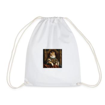 Le Roi des Chats - Sac de sport léger - blanc - Devant