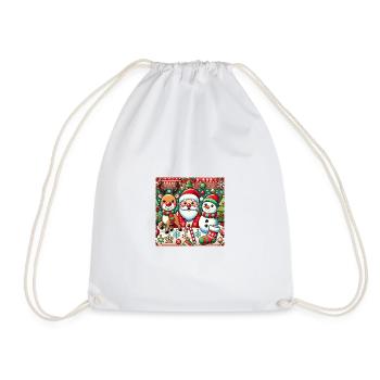 Christmas Designs - Drawstring Bag - white - Front