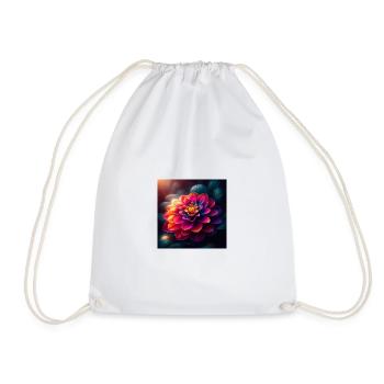 Floraison printanière - Sac de sport léger - blanc - Devant